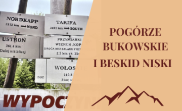 Główny Szlak Beskidzki z Przewodnikiem - Pogórze Bukowskie i Beskid Niski - cz.5 - osiągnięte :)